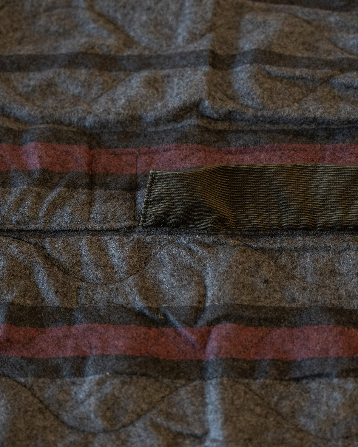 1965 Survival Blanket Waxed Olive