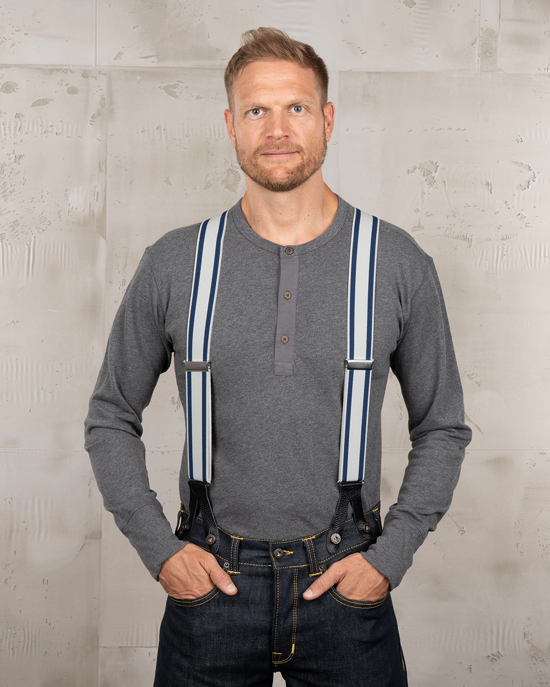 1937 Heavy Duty Braces Blue 1937 Heavy Duty Braces Blue