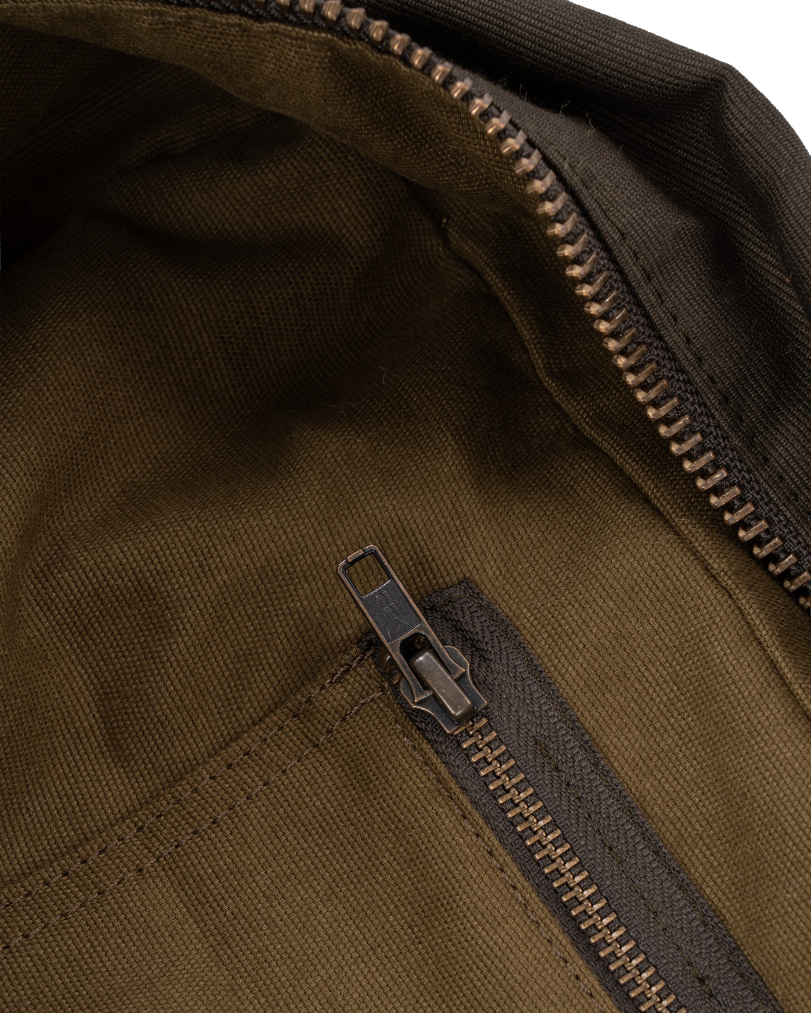 1965 D-Bag Medium Waxed Olive