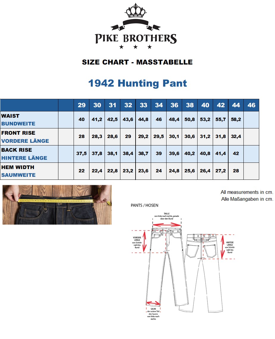 1942 Hunting Pant smoke grey 1942 Hunting Pant smoke grey
