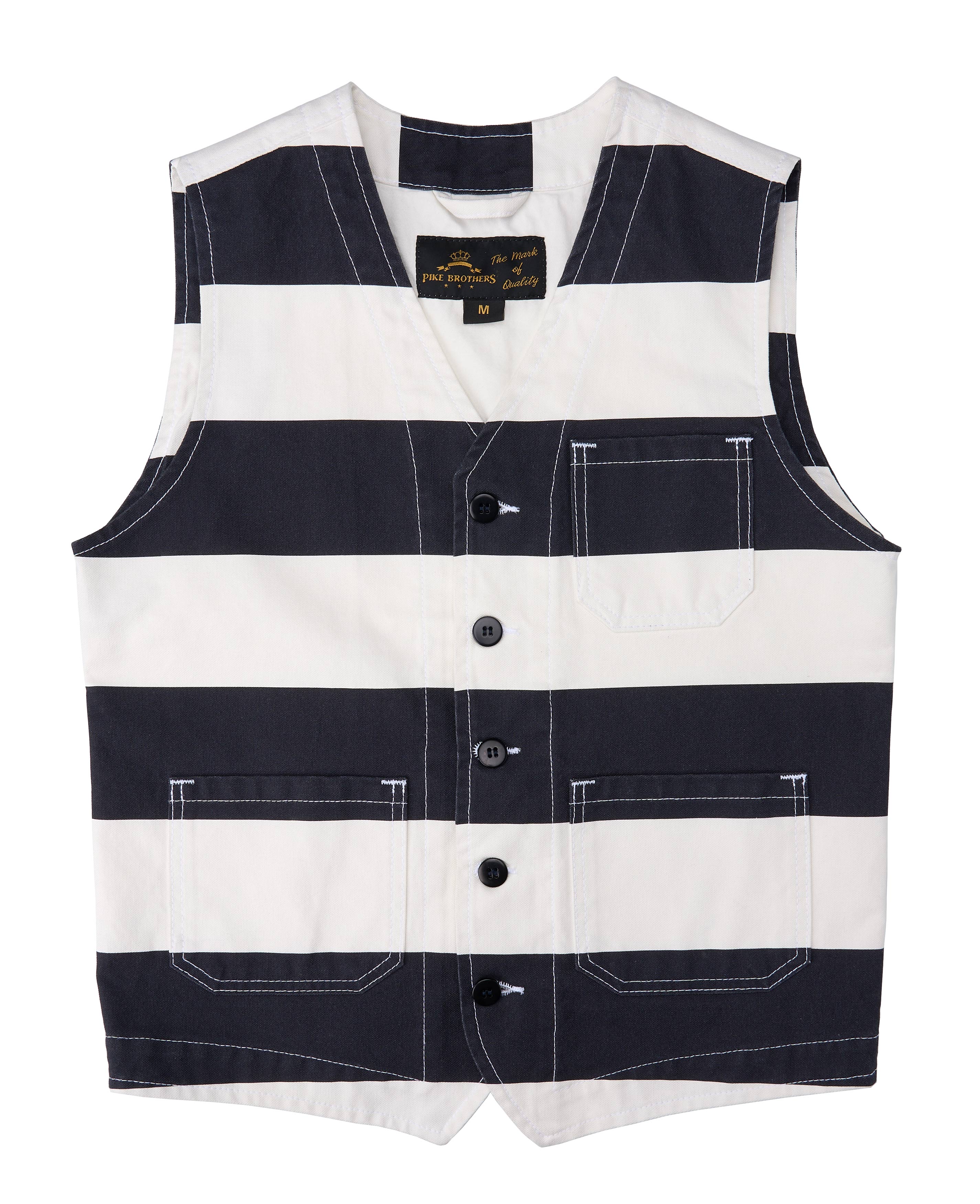 1937 Roamer Vest Alcatraz white