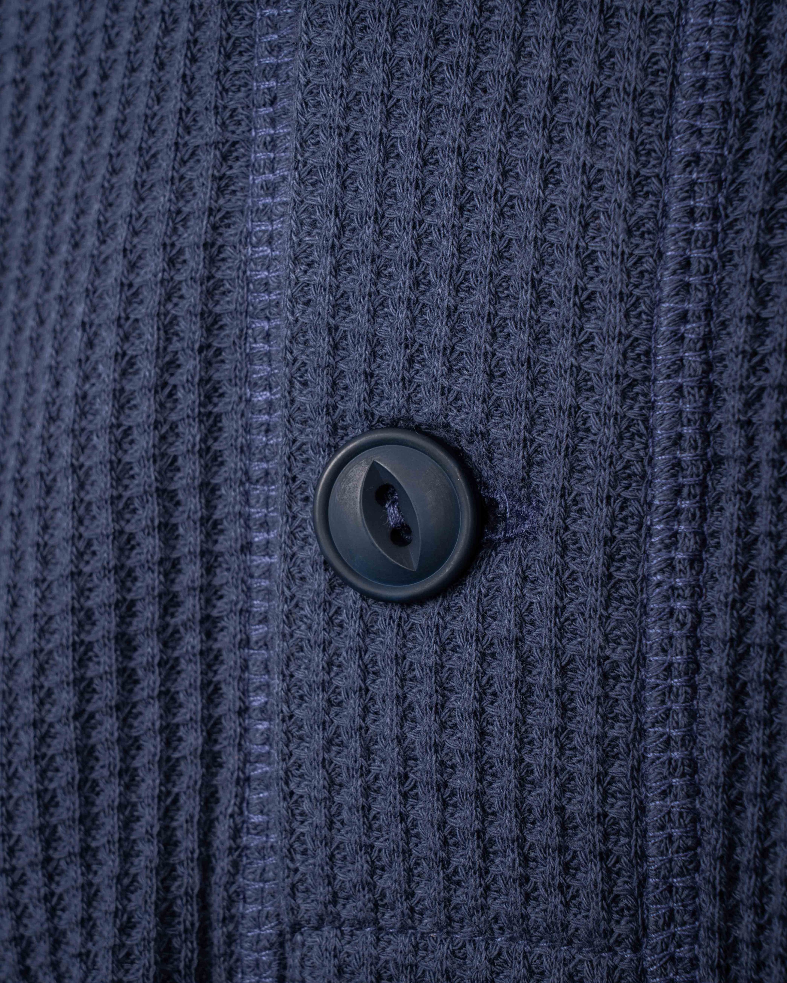 1936 Waffle Shirt Shadow Blue