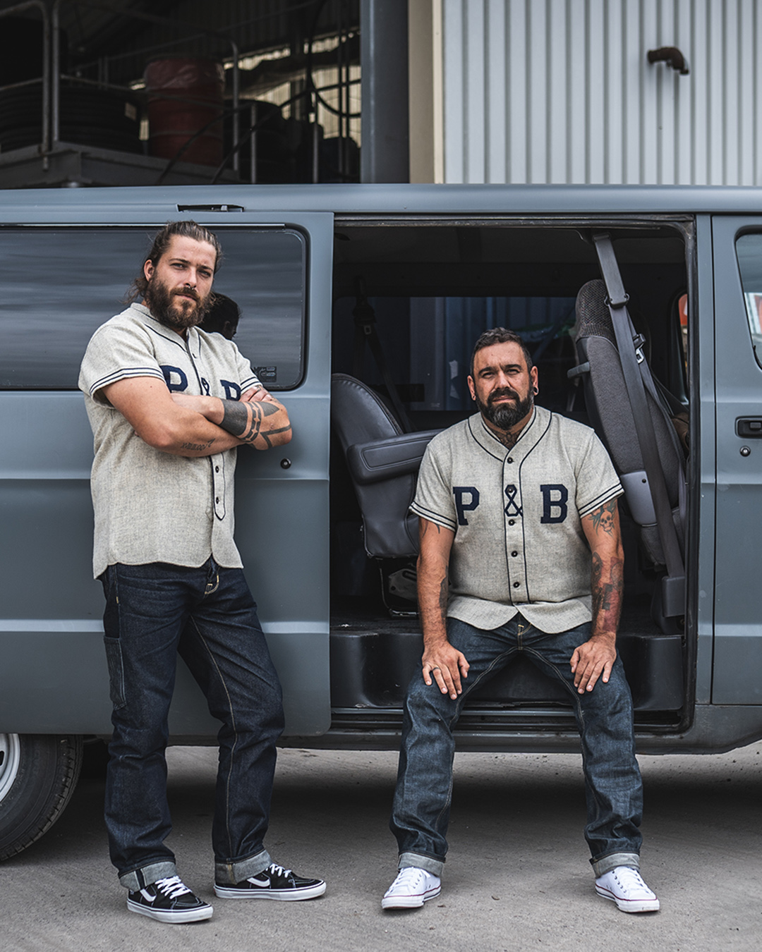 1938 Baseball Jersey Van Buren Grey 1938 Baseball Jersey Van Buren Grey