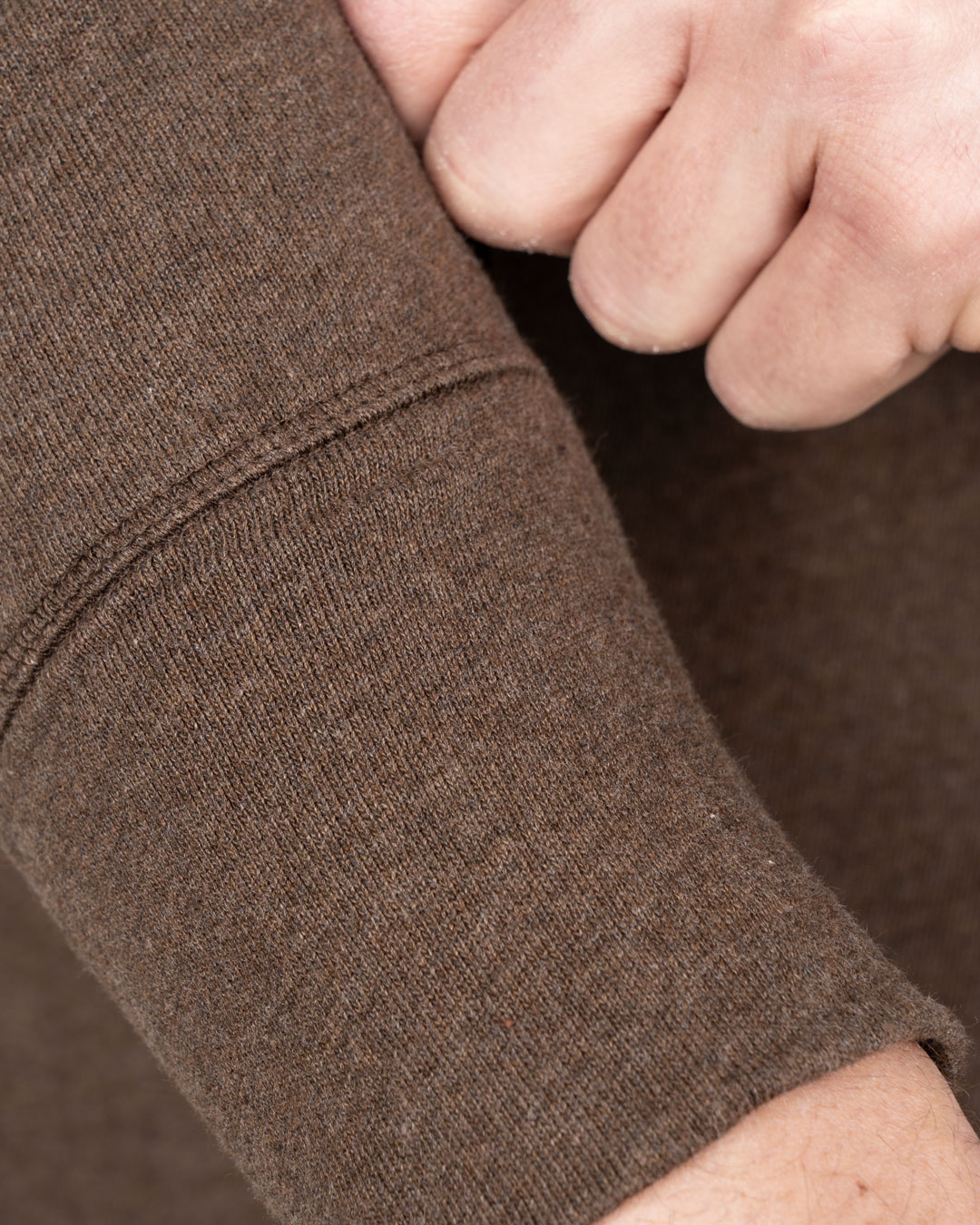 1954 Utility Shirt Long Sleeve Brown Melange 1954 Utility Shirt Long Sleeve Brown Melange