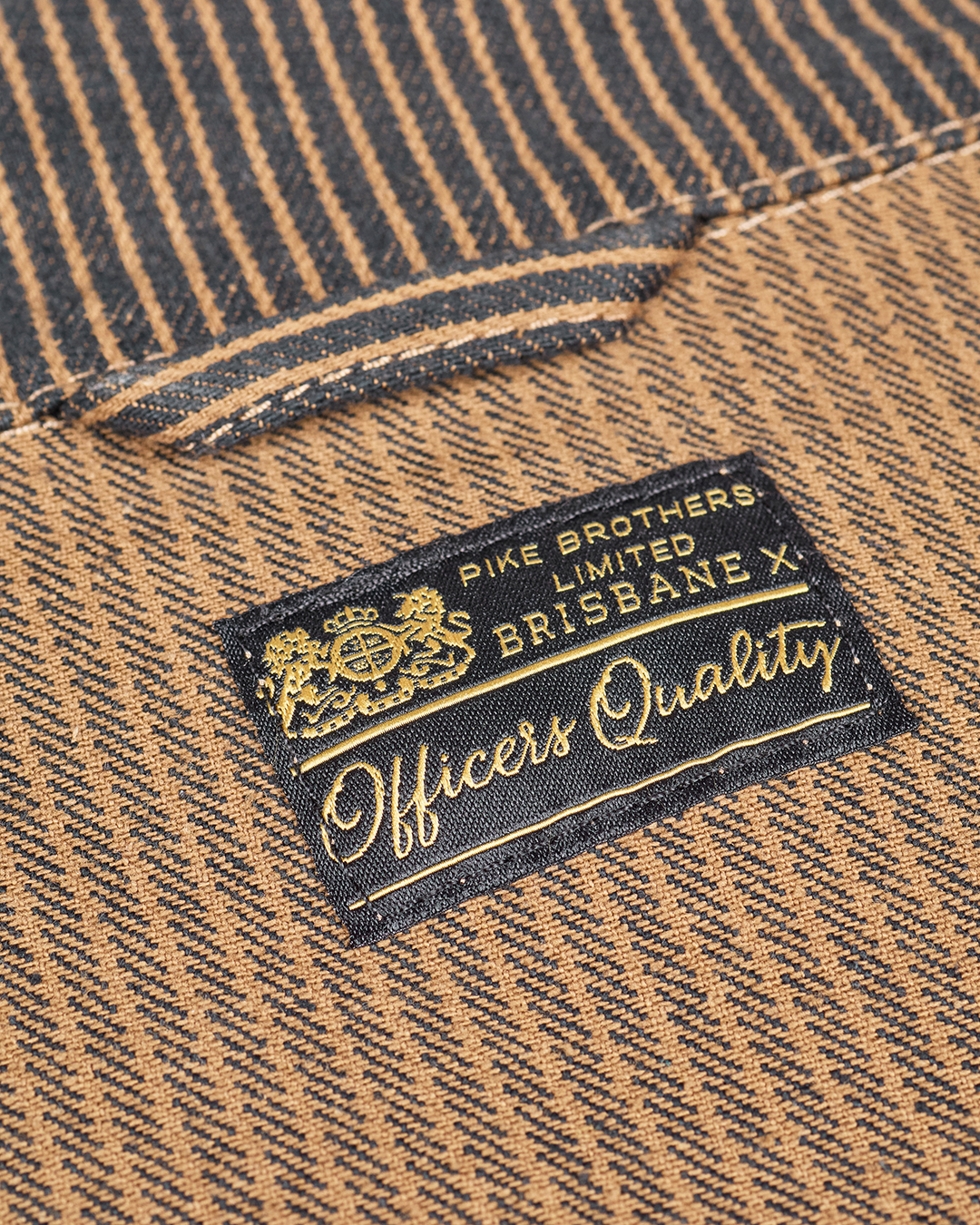 1941 Utility Jacket Hickory Stripe Brown