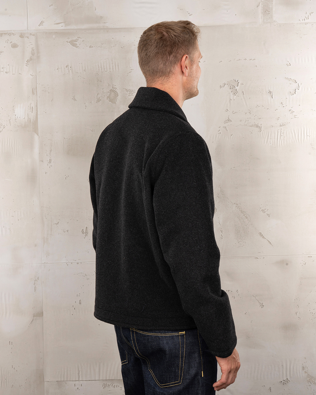 1944 N1 Deck Jacket Frontier Black 1944 N1 Deck Jacket Frontier Black