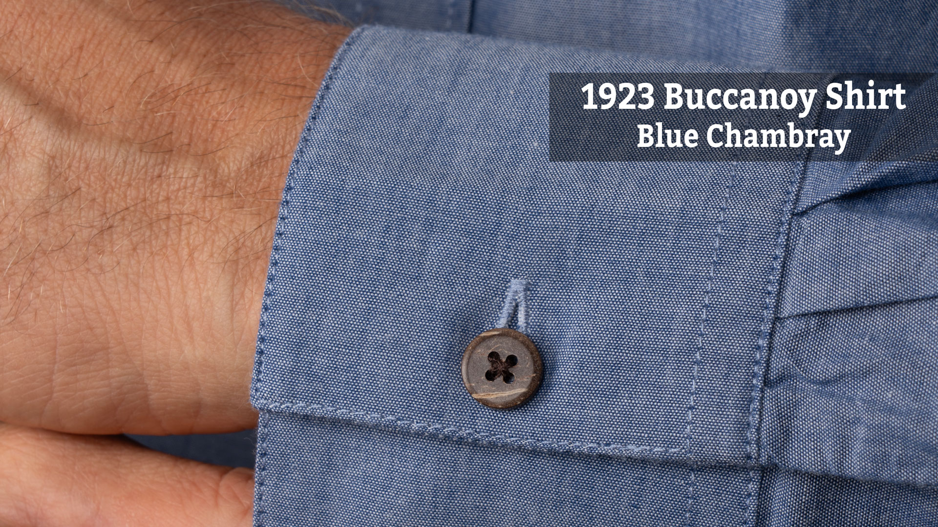 Buccanoy Blue Chambray Shirt