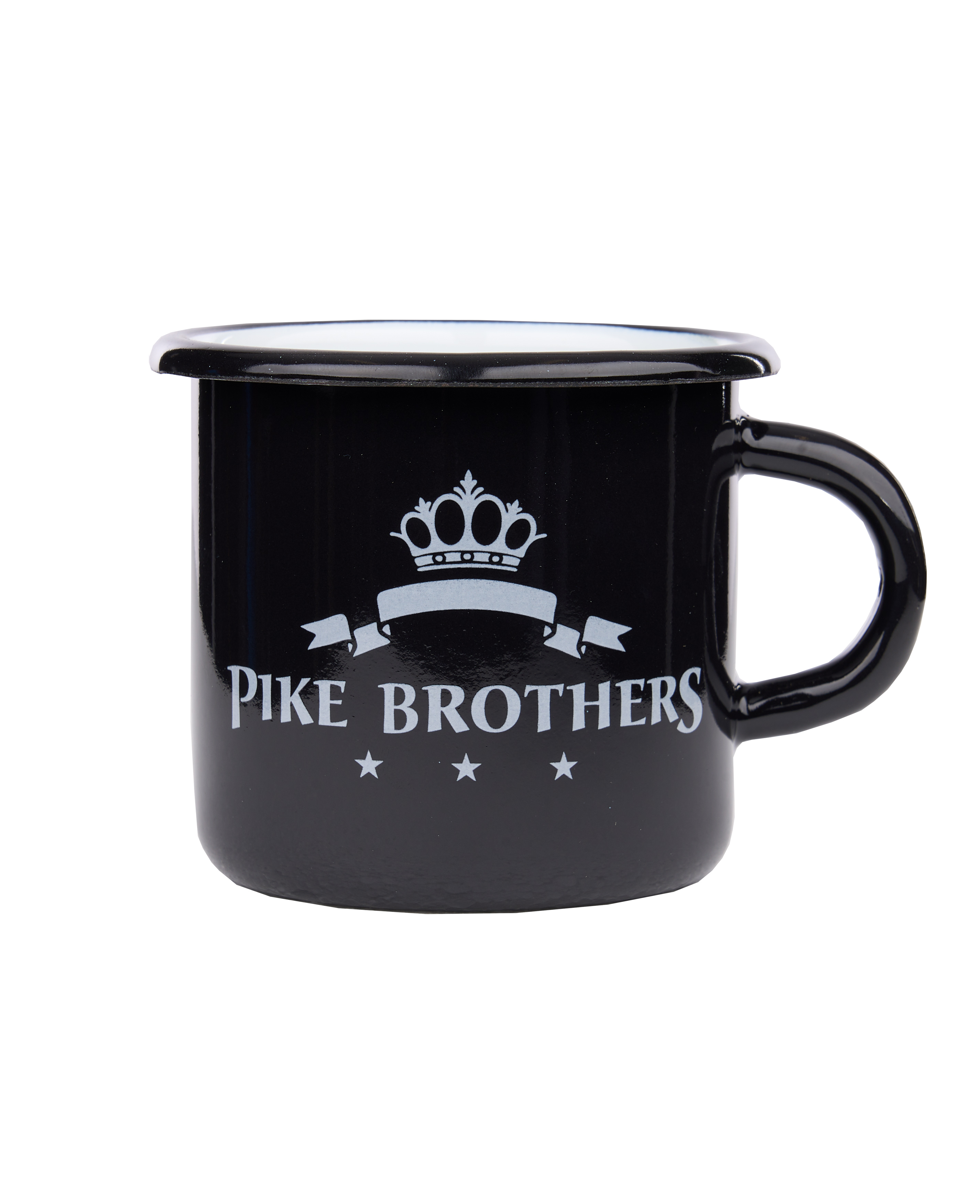1951 Pike Brothers Enamel Mug black