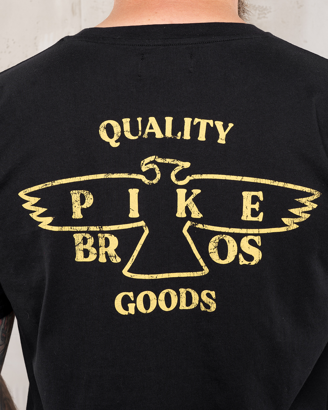 1969 Sports Tee Eagle Black