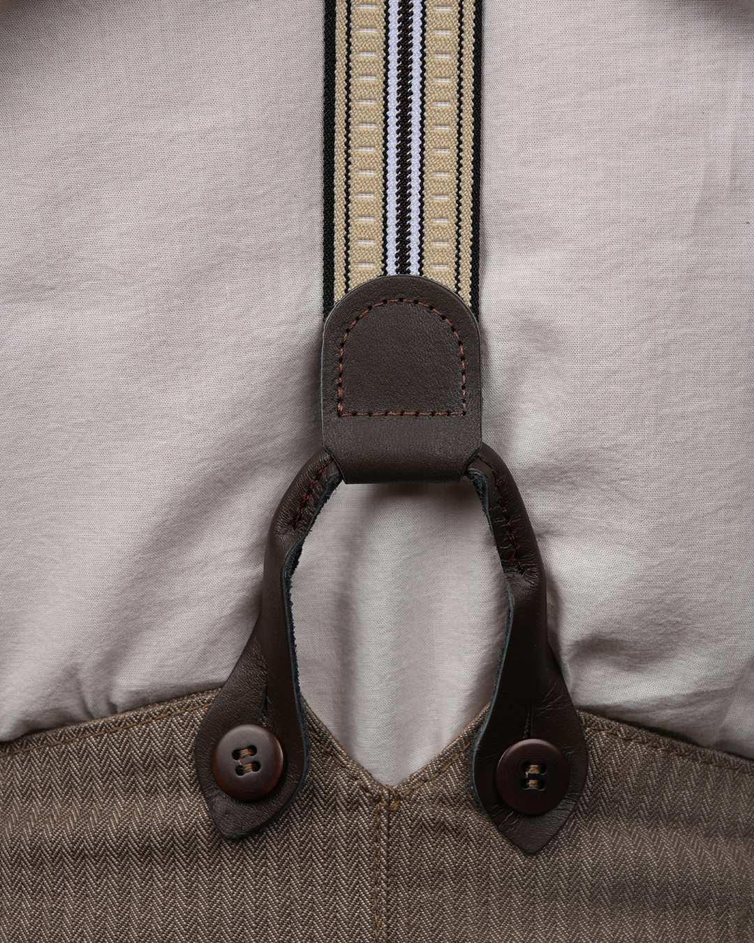 1927 Harvester Braces Beige