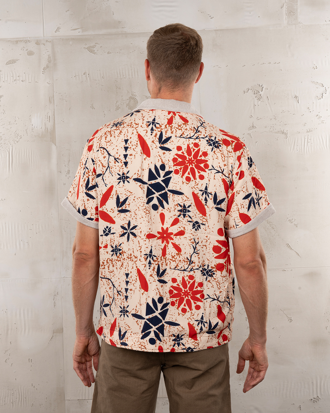 1961 Cabana Shirt Entrega Orange