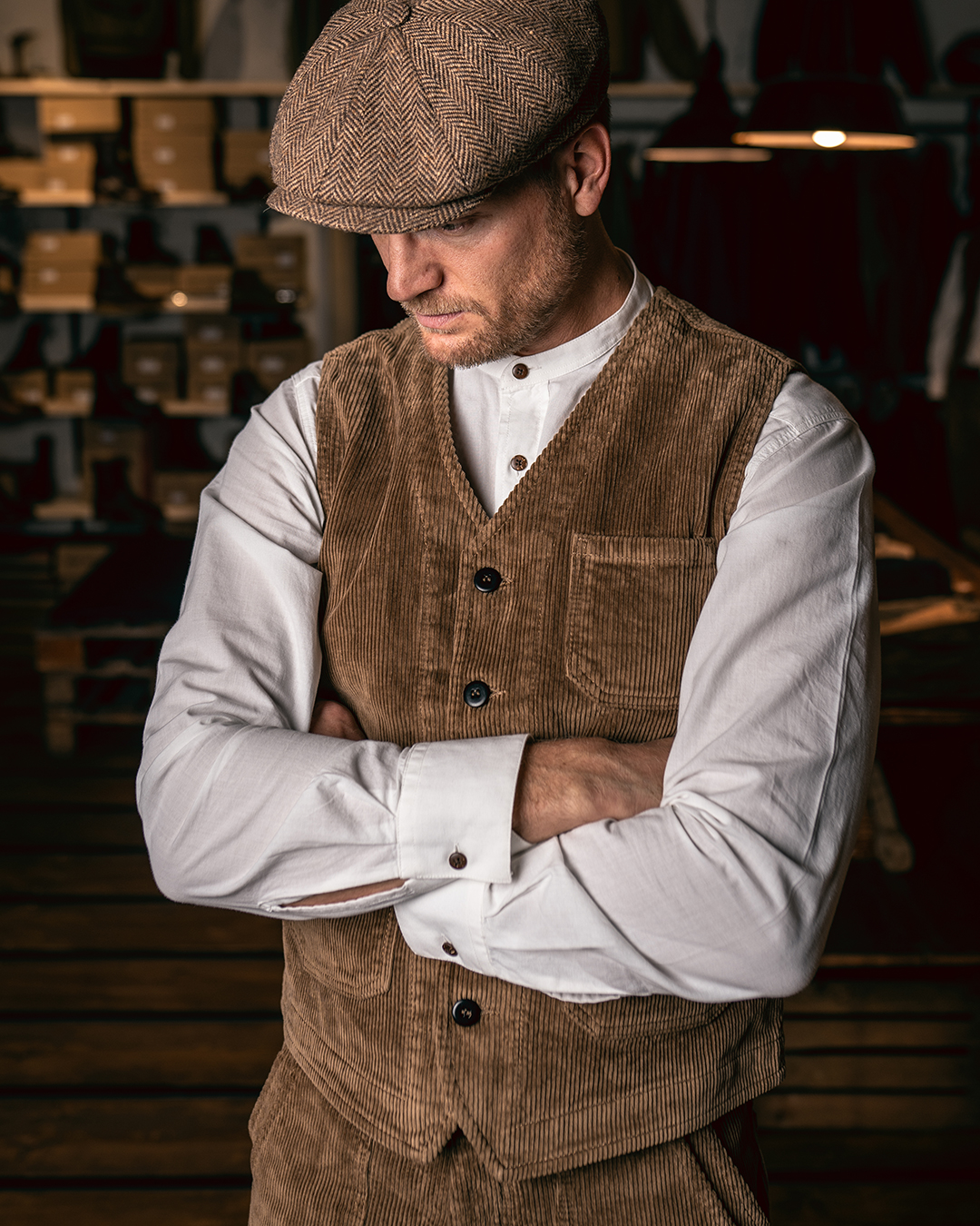 1937 Roamer Vest light brass cord 1937 Roamer Vest light brass cord