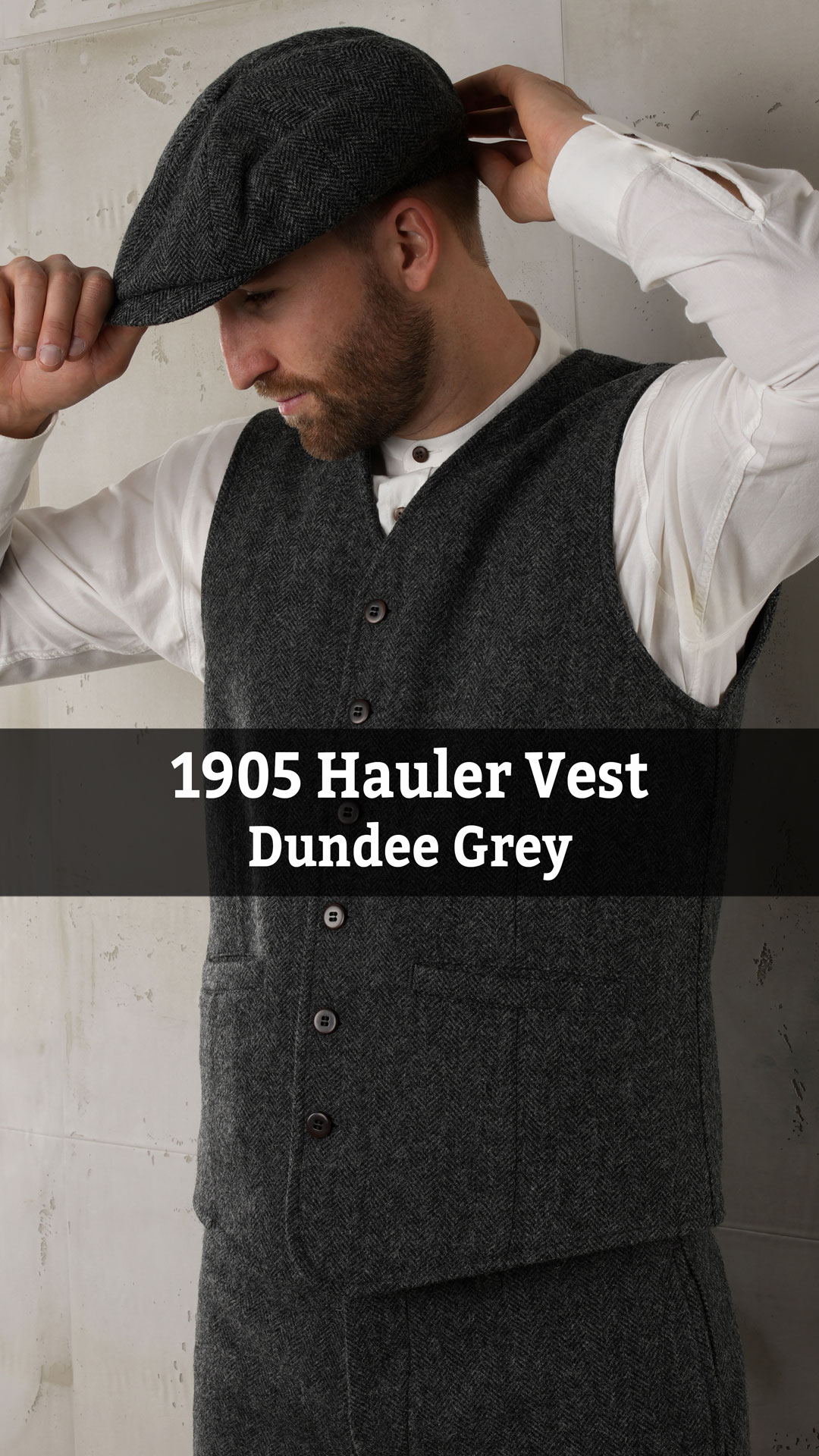 Hauler Vest Dundee Grey