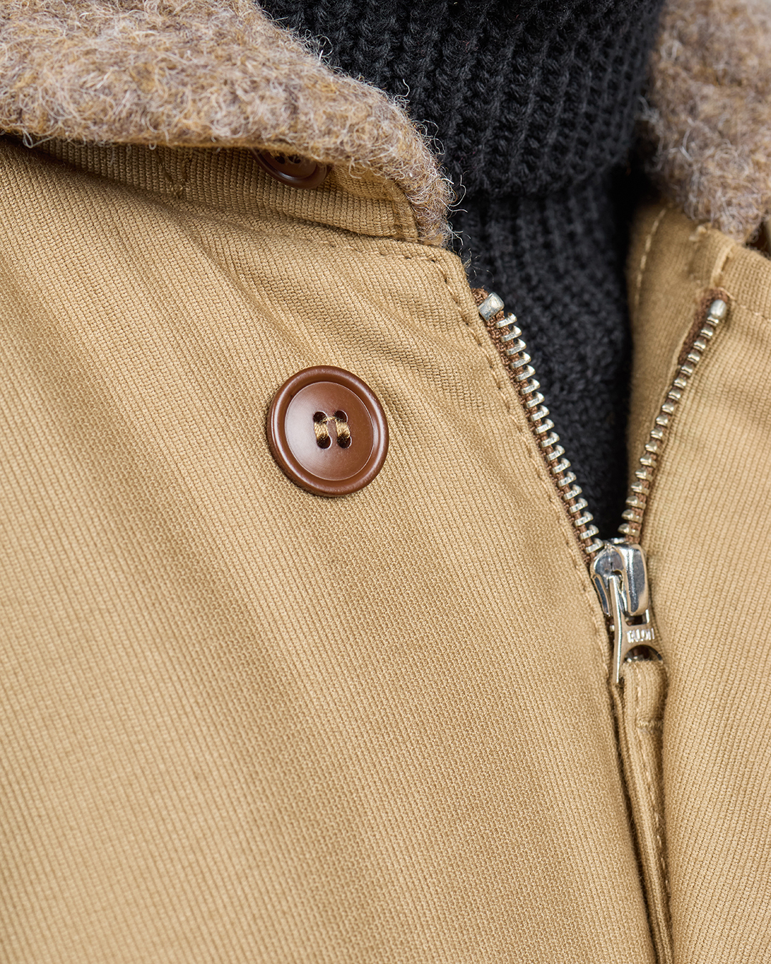 1943 N1 Deck Jacket Jungle Cloth Beige