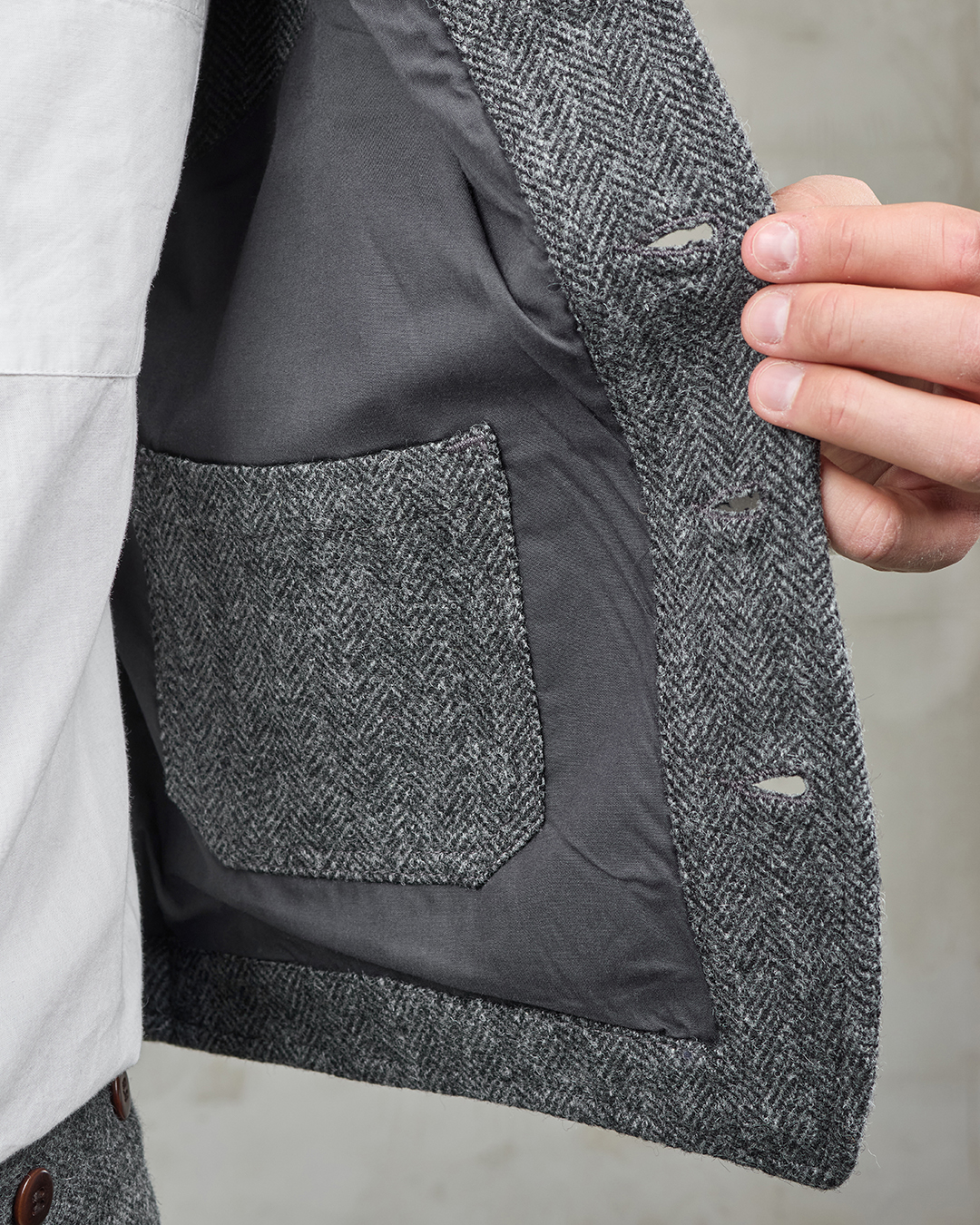 1937 Roamer Vest Dundee Grey
