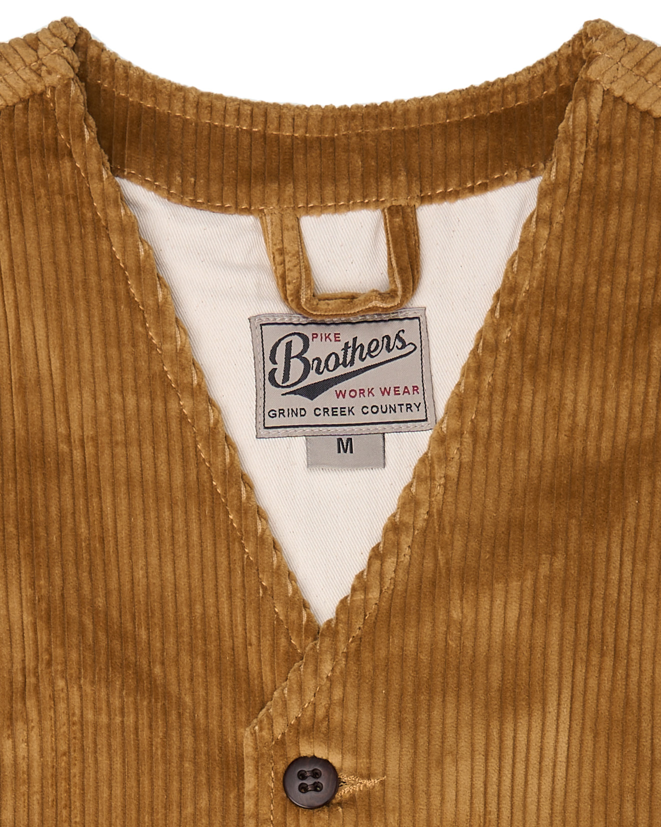 1905 Hauler Vest Goliath Cord Mustard