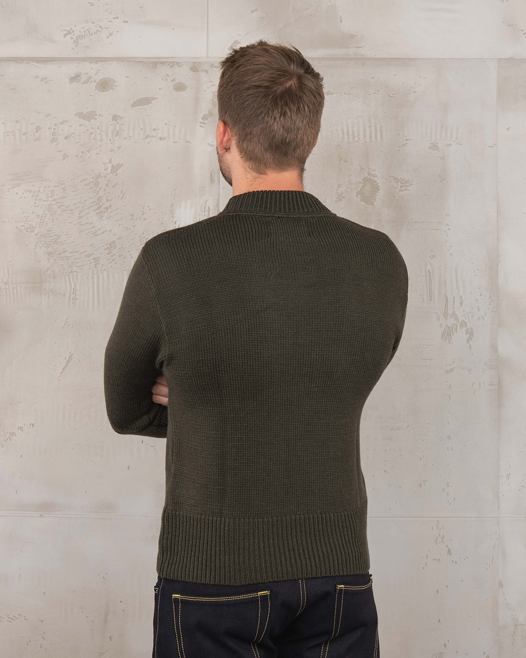 1941 USN Seaman Sweater olive
