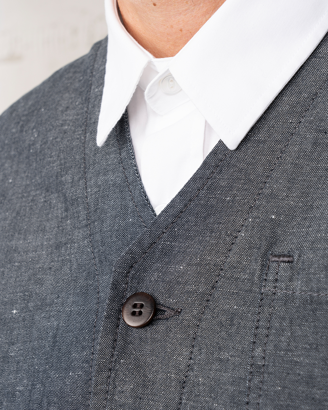 1937 Roamer Vest Smoke Grey