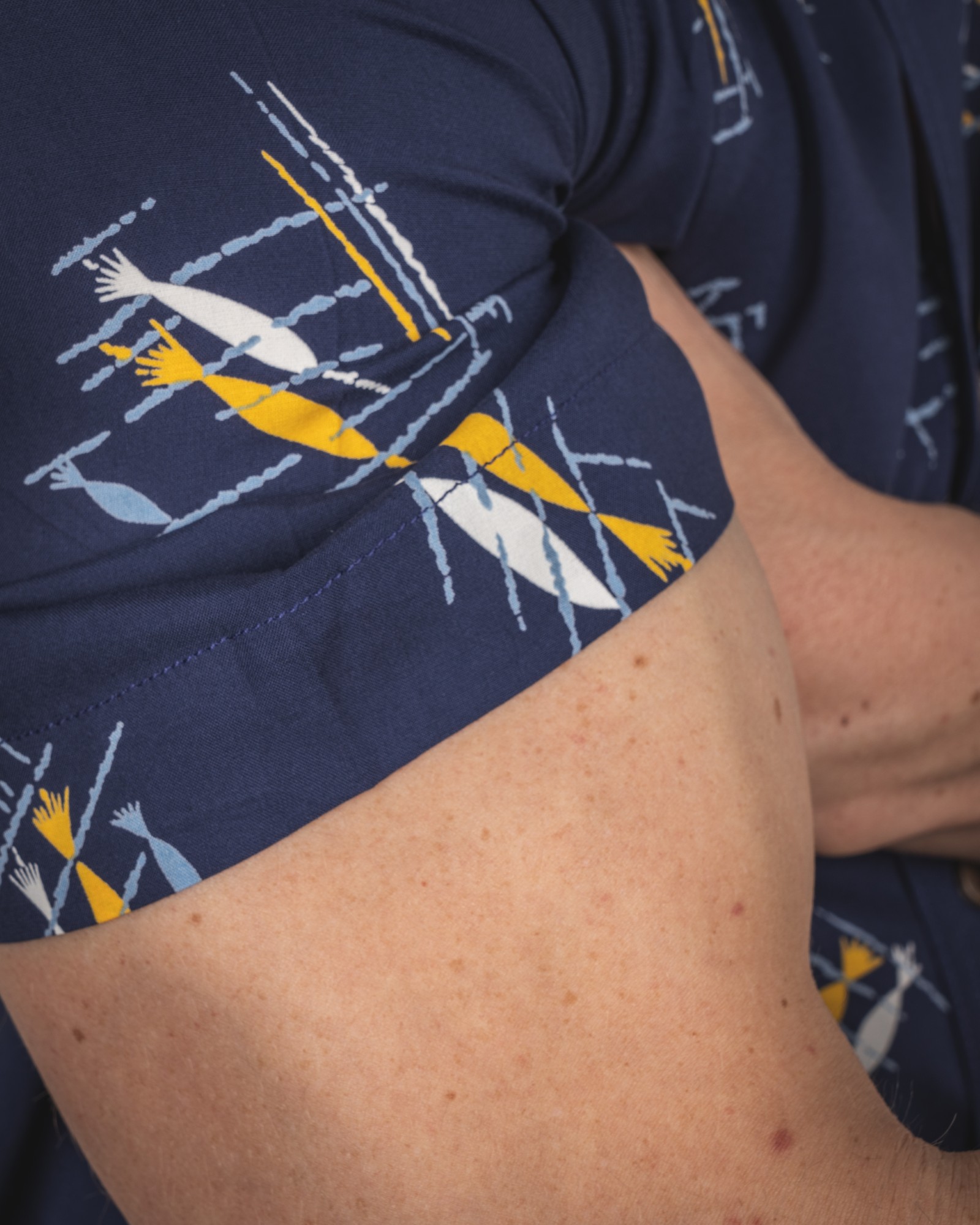 1948 Surf Shirt Kahoolawe Blue