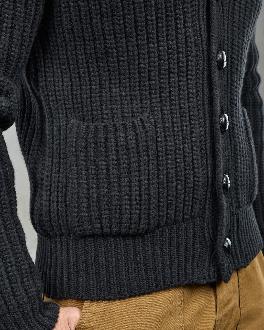 1923 Buccaneer Cardigan Black