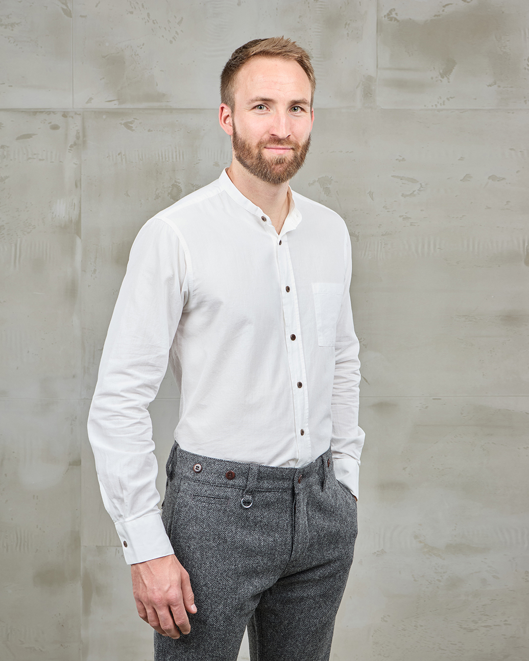 1923 Buccanoy Shirt White Chambray