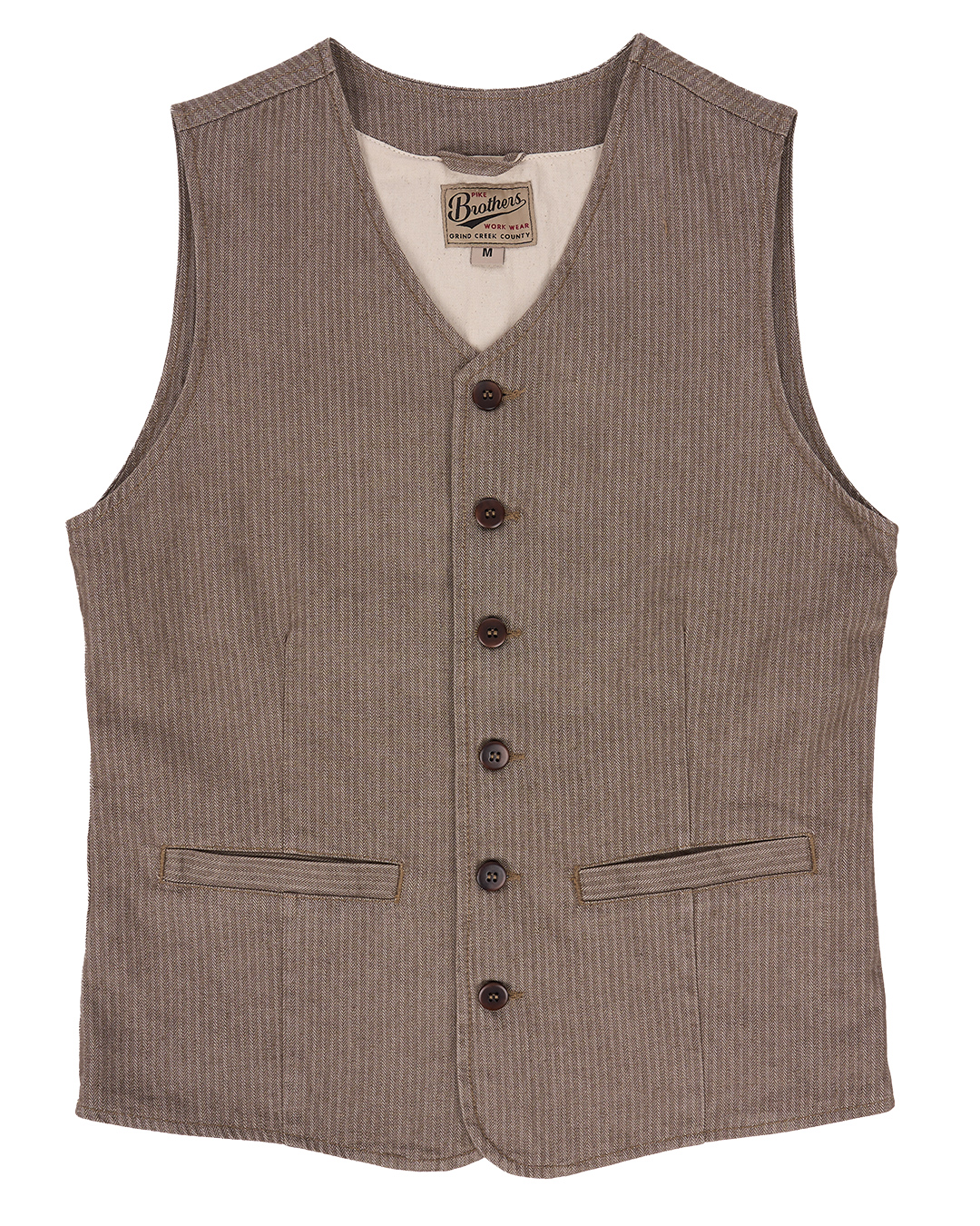 1905 Hauler Vest HBT brown