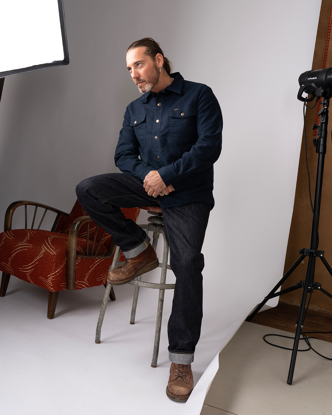 1943 CPO Shirt Moleskin navy