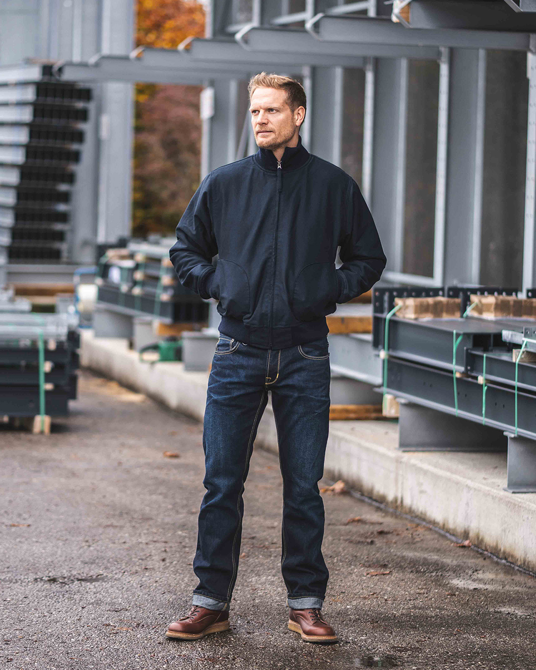 1942 Deck Zip Jacket dark blue 1942 Deck Zip Jacket dark blue