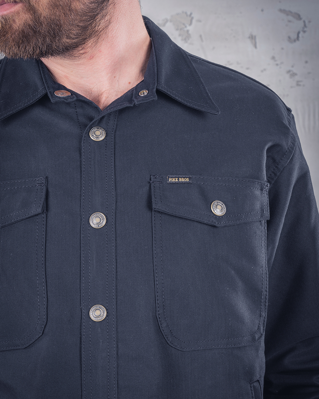 1967 CPO Shirt waxed blue 1967 CPO Shirt waxed blue