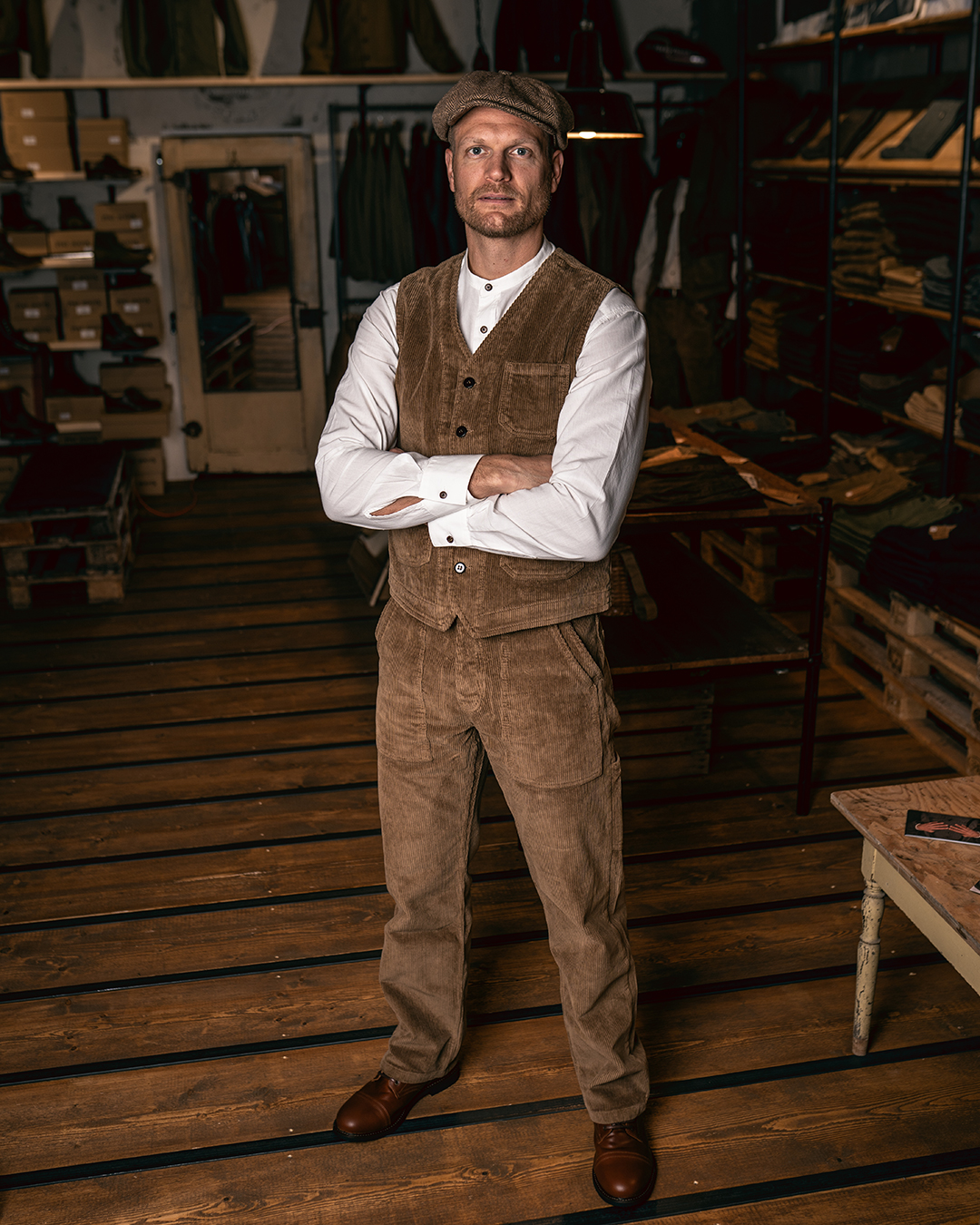 1937 Roamer Vest light brass cord 1937 Roamer Vest light brass cord