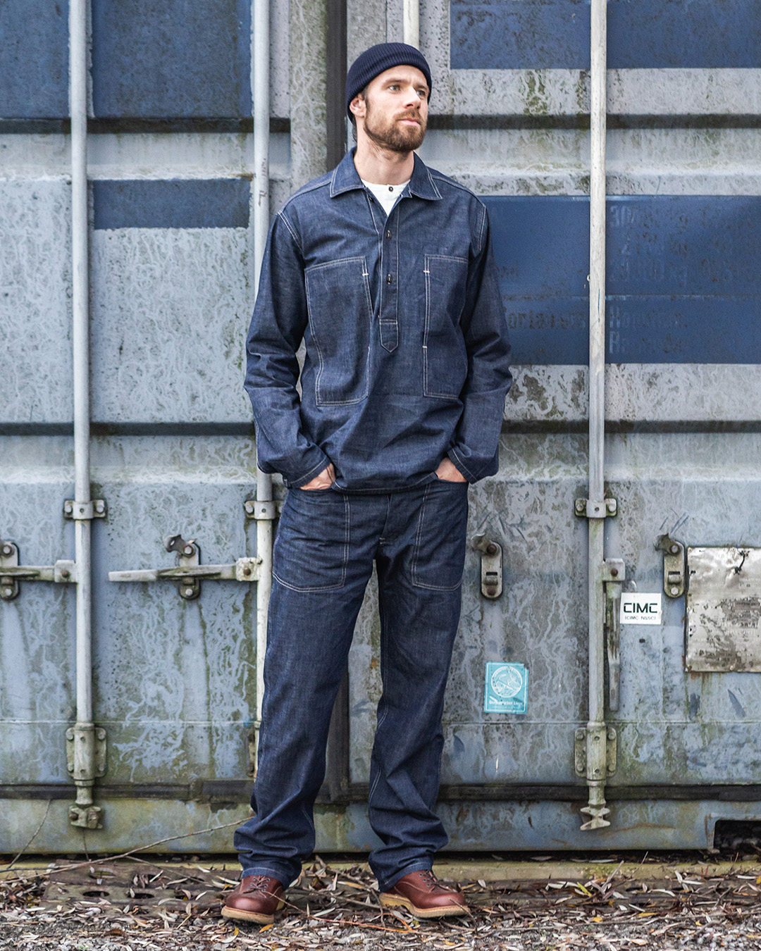 1940 Army Denim Trousers Indigo
