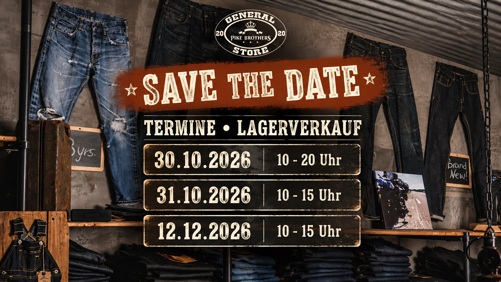 Lagerverkäufe 2026