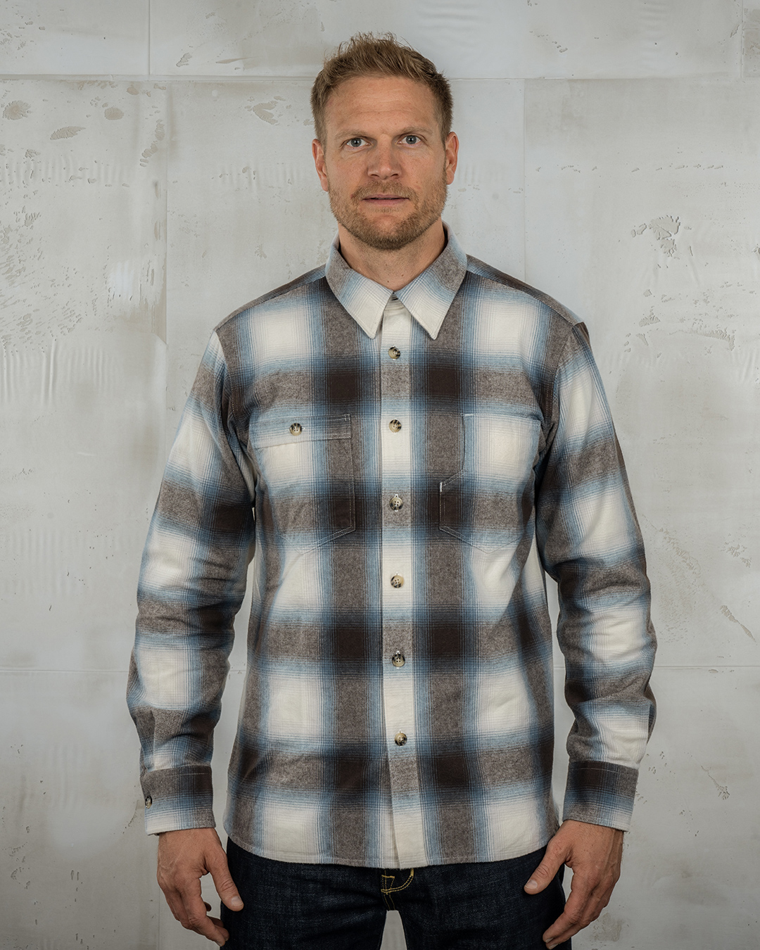 1937 Roamer Shirt Danville blue 1937 Roamer Shirt Danville blue