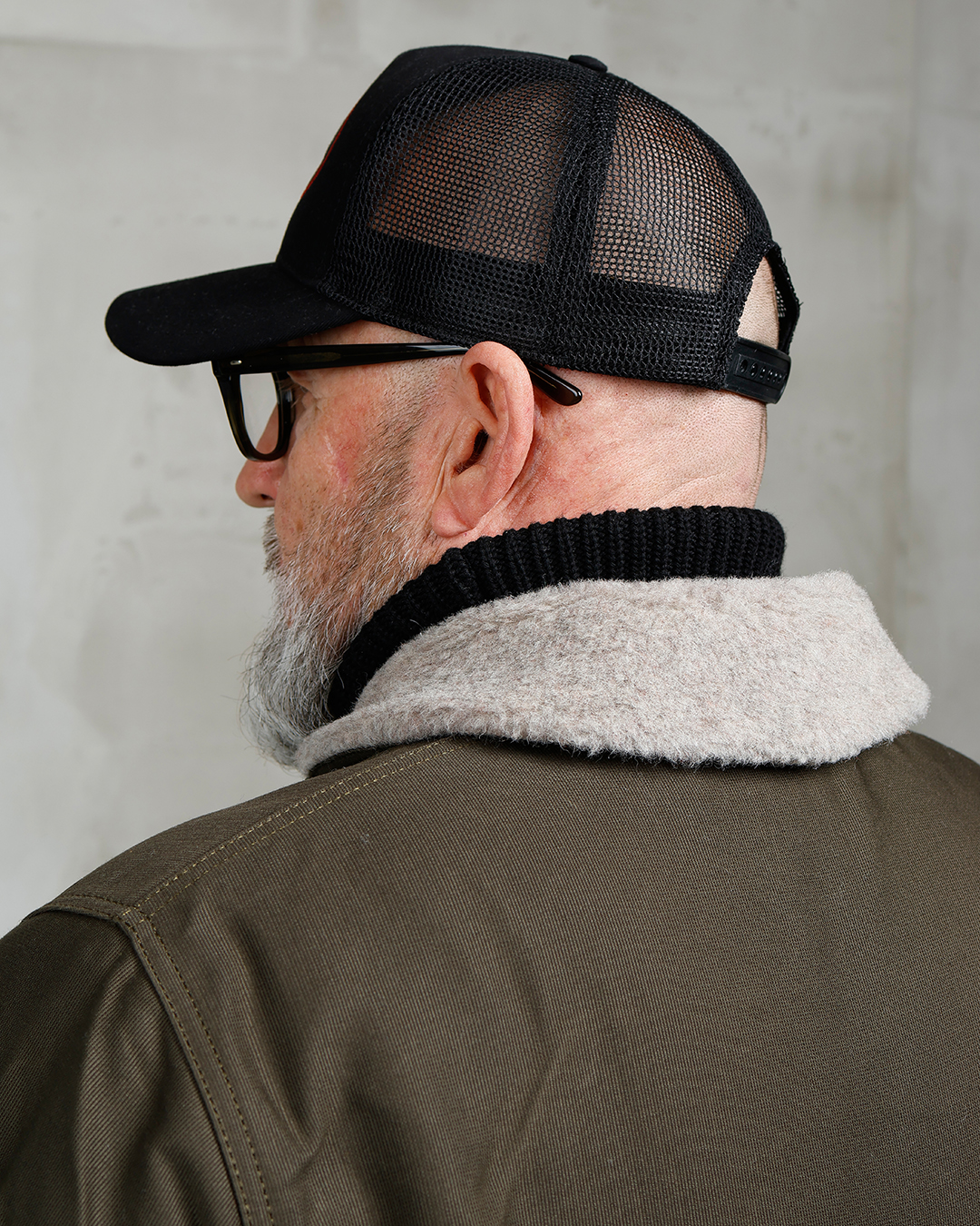 1944 N1 Deck Jacket Waxed Olive