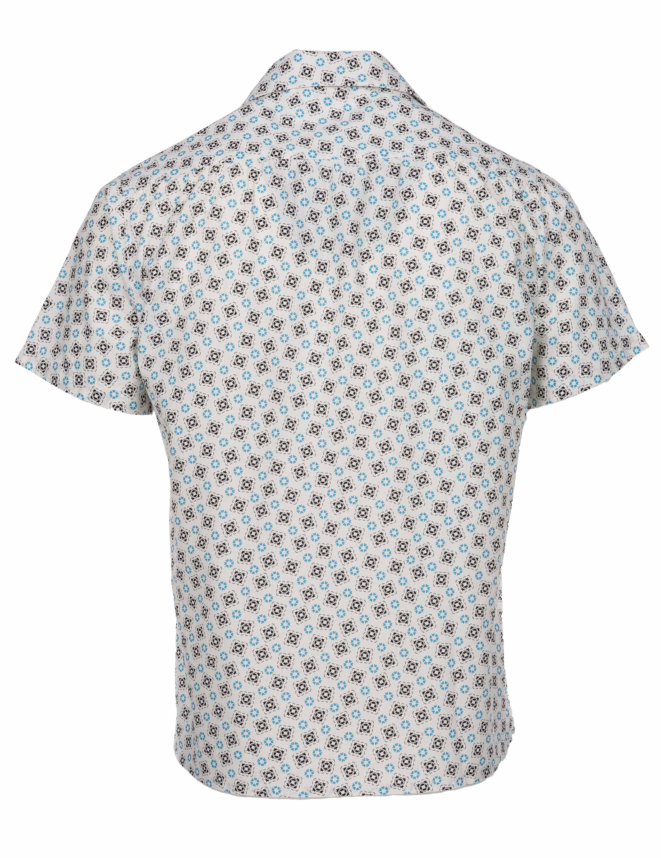 1947 Albert Shirt Short Sleeve Lanai blue O&E 1947 Albert Shirt Short Sleeve Lanai blue O&E