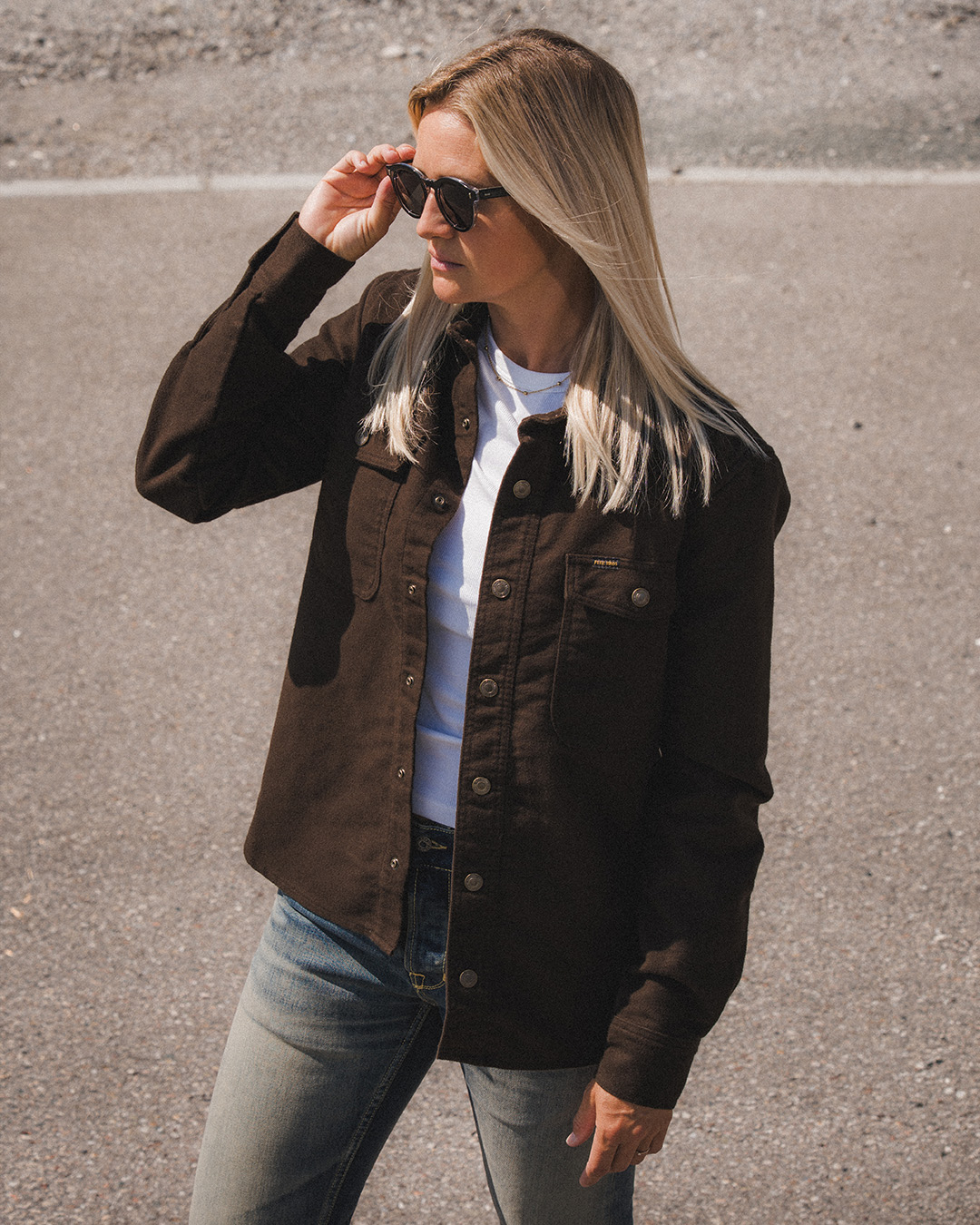 1943 CPO Shirt Moleskin Soil Brown