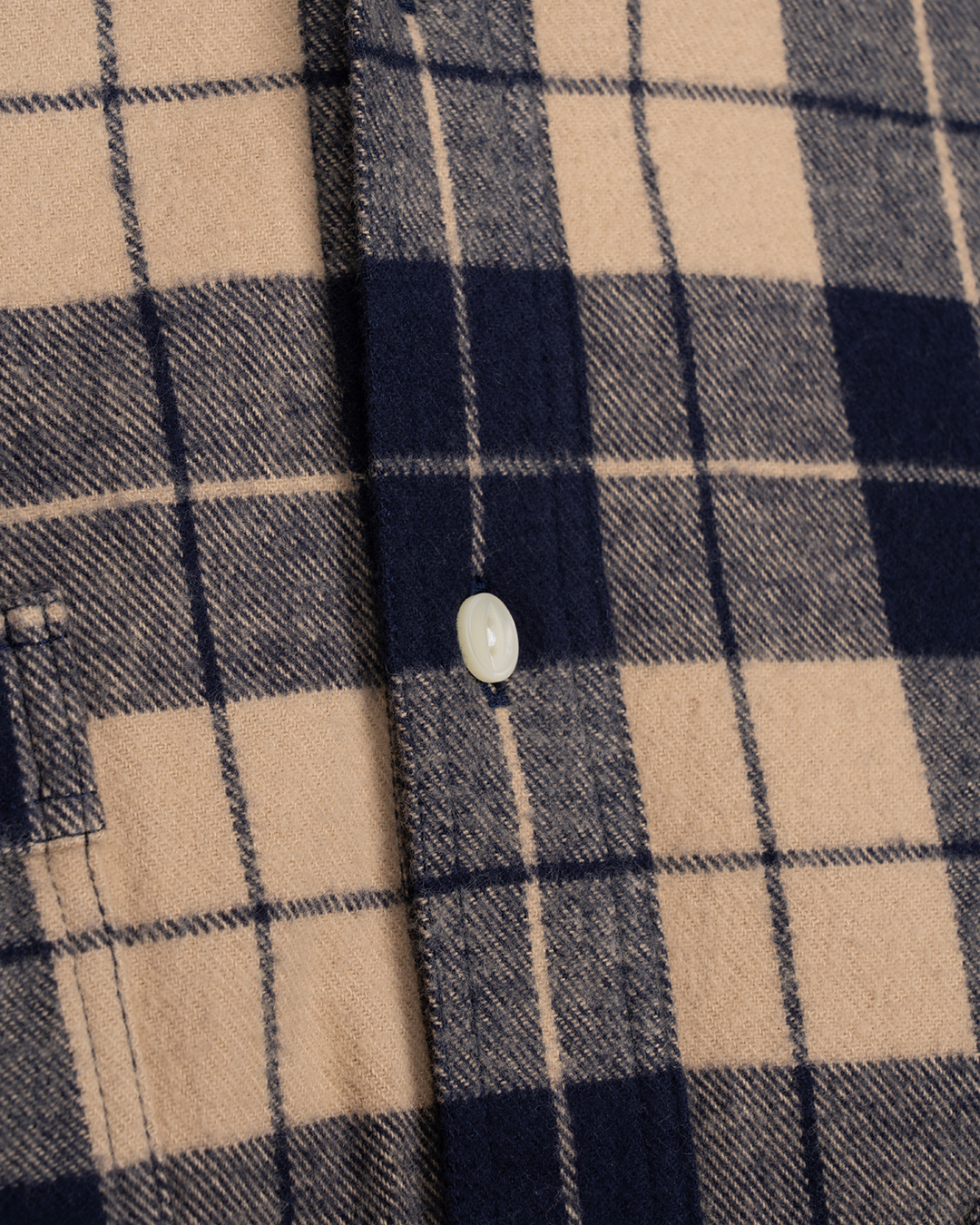 1937 Roamer Shirt blue flannel
