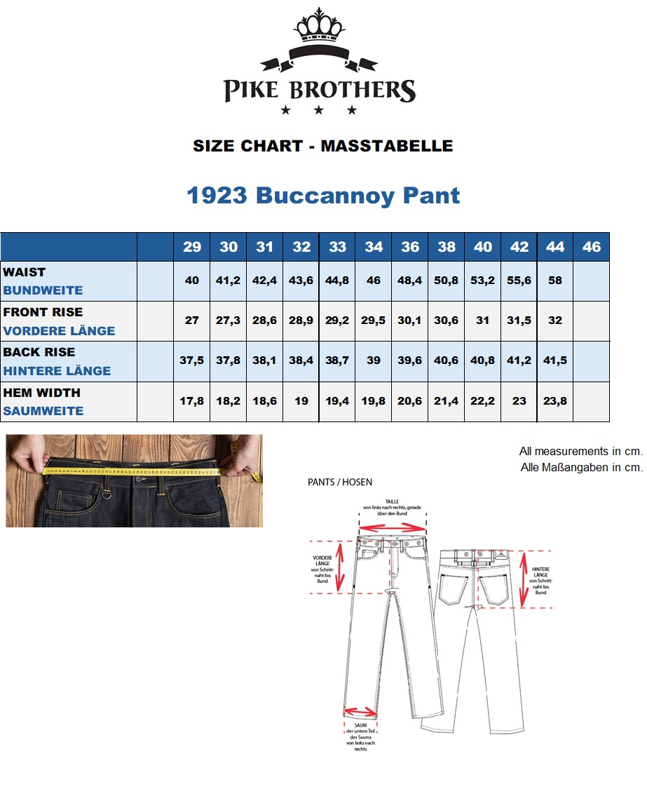 1923 Buccanoy Pant Chicago blue