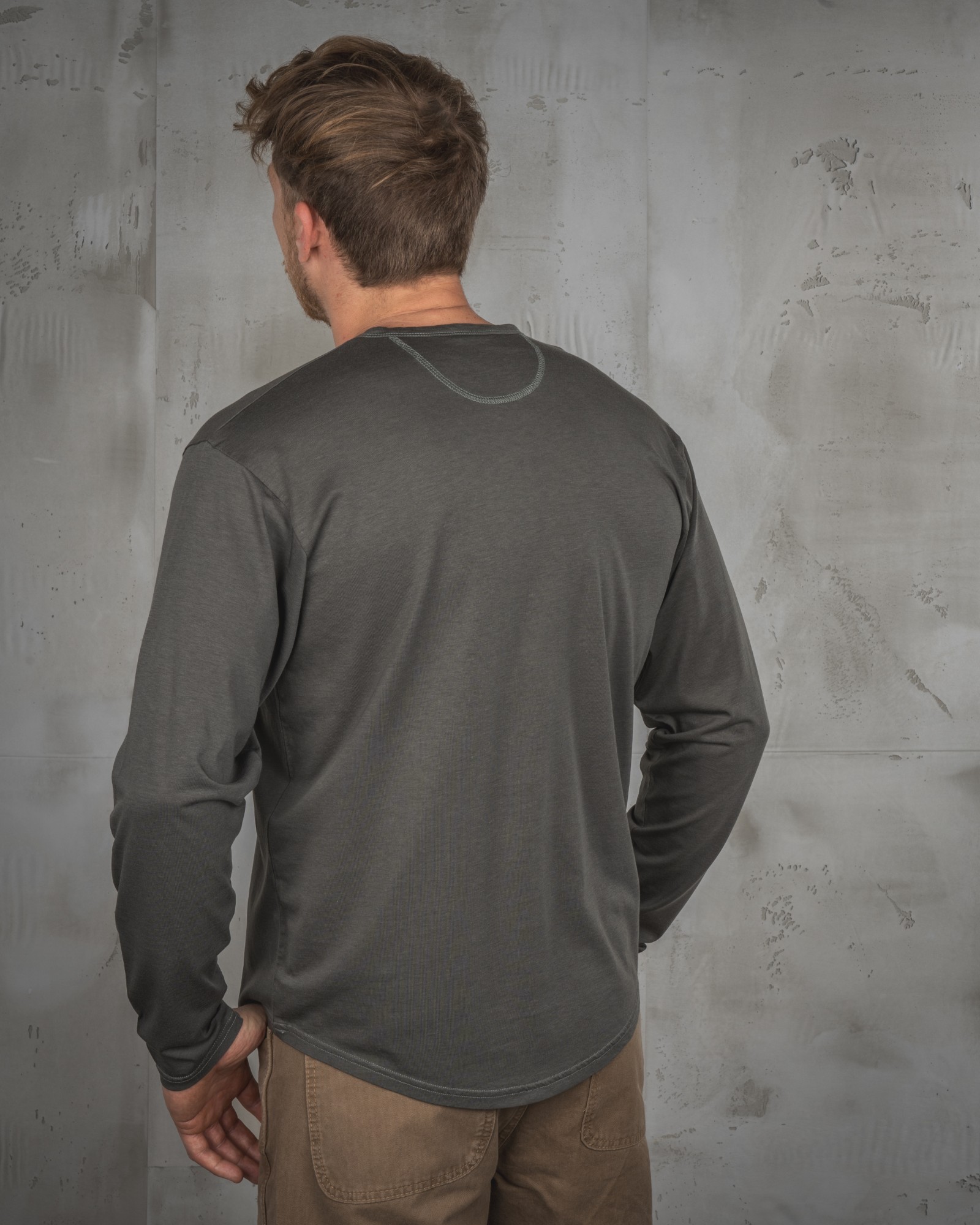 1963 Roadie Shirt long sleeve Texas Green