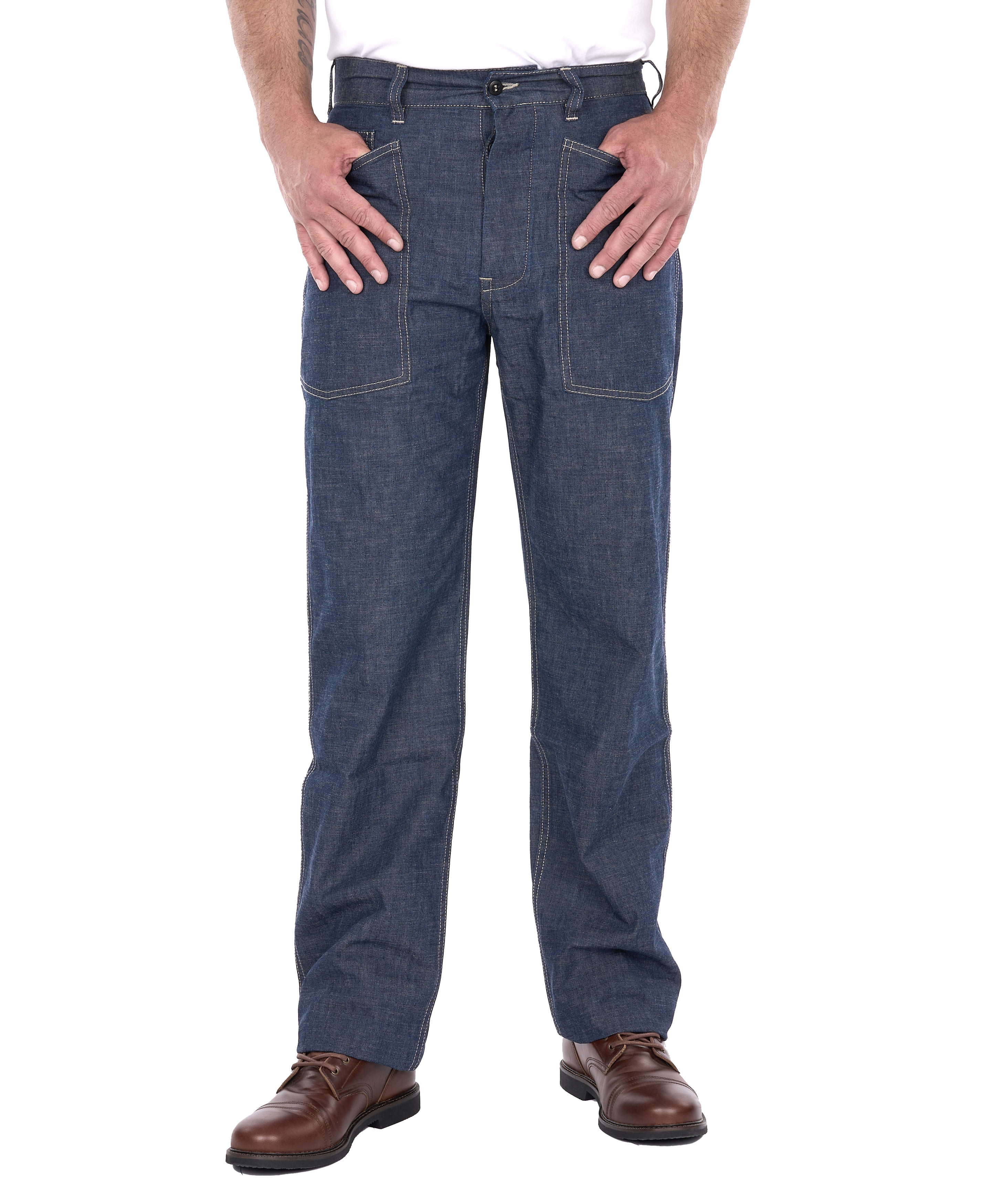 1940 Army Denim Trousers indigo