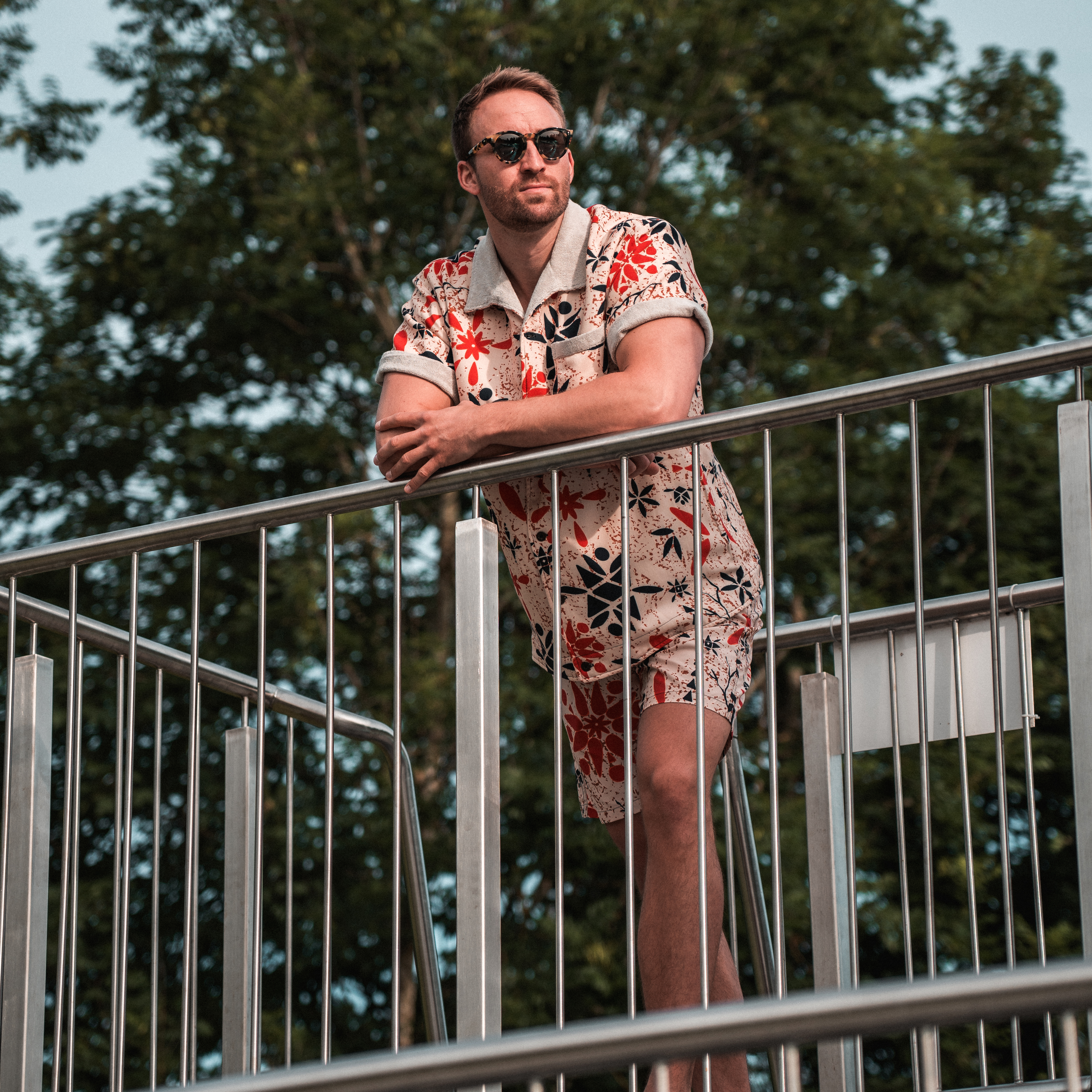 Cabana Shirts and Surf Shorts