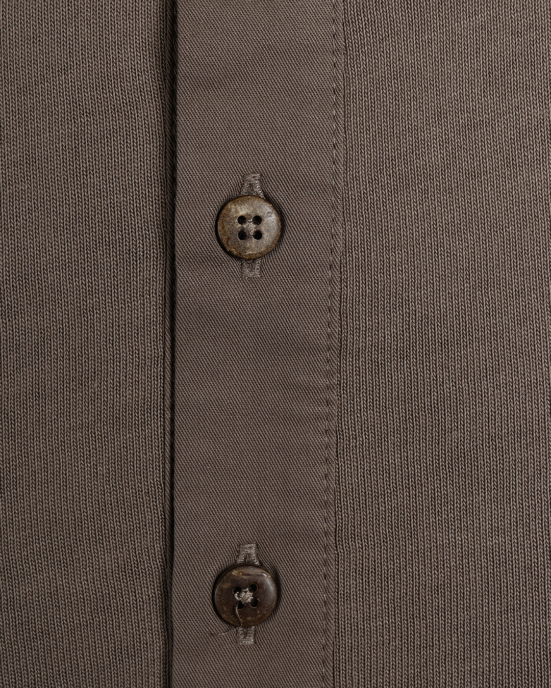 1927 Henley Shirt Long Sleeve Mud