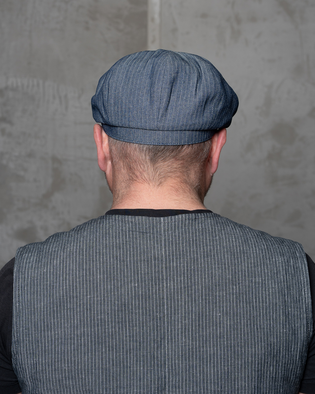 1928 Newsboy Cap Kirkburg blue O&E