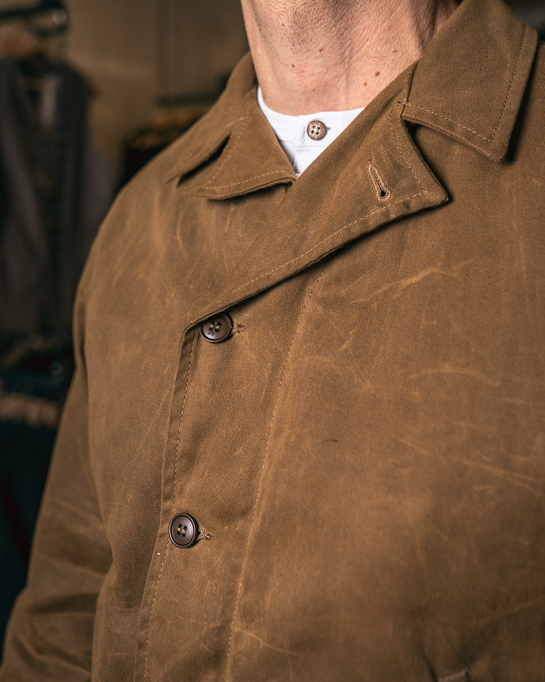 1945 N4 Deck Jacket waxed Doha