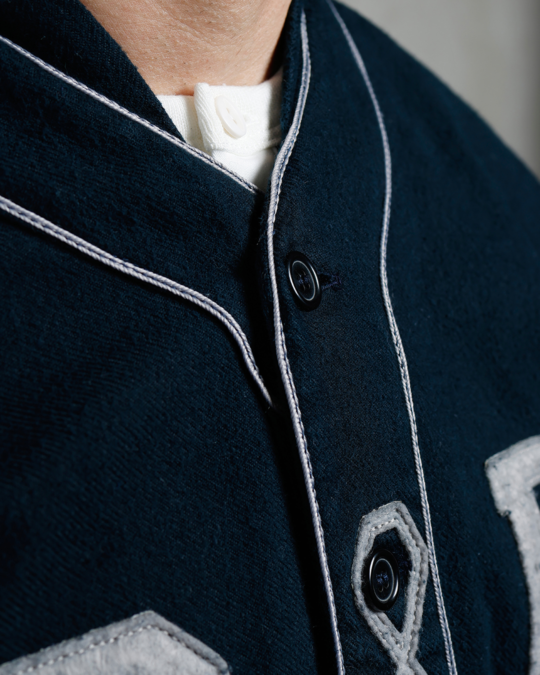 1938 Baseball Shirt Dark Navy