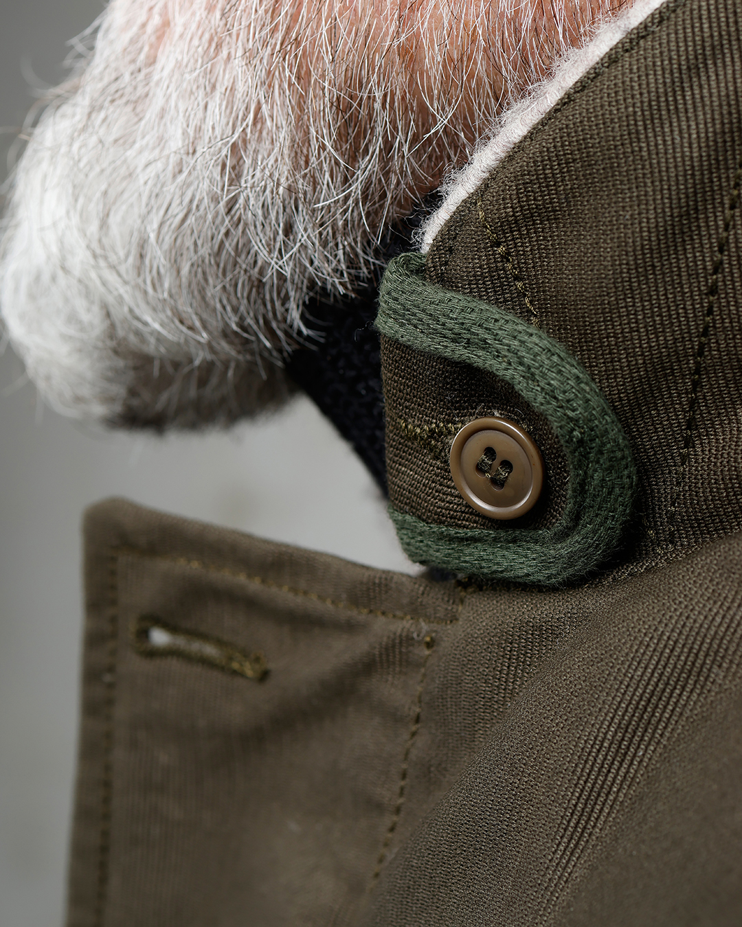 1944 N1 Deck Jacket Waxed Olive