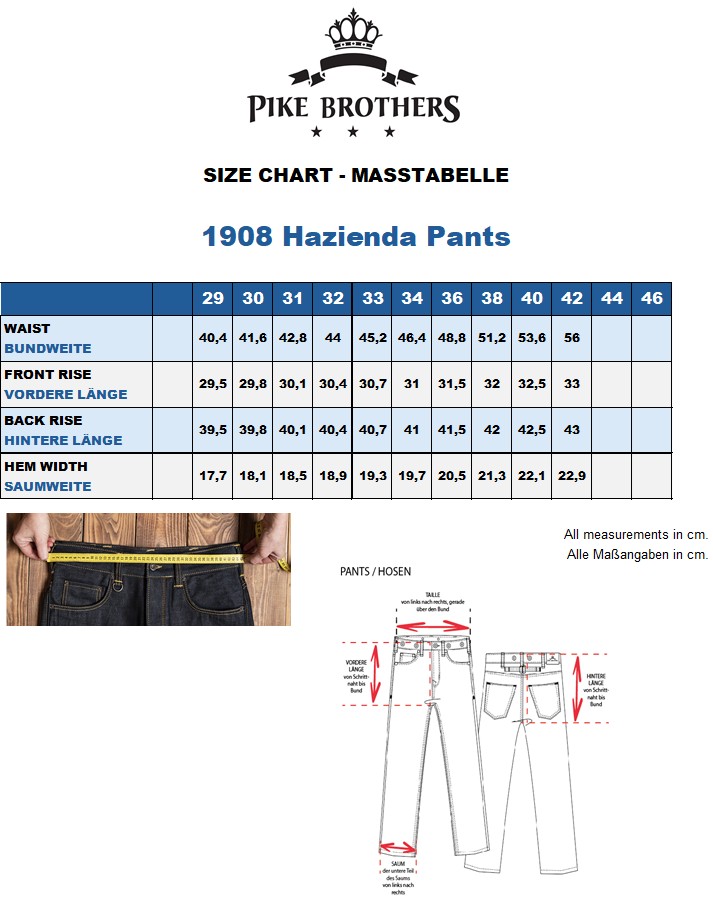 1908 Hazienda Pant Panama Grey
