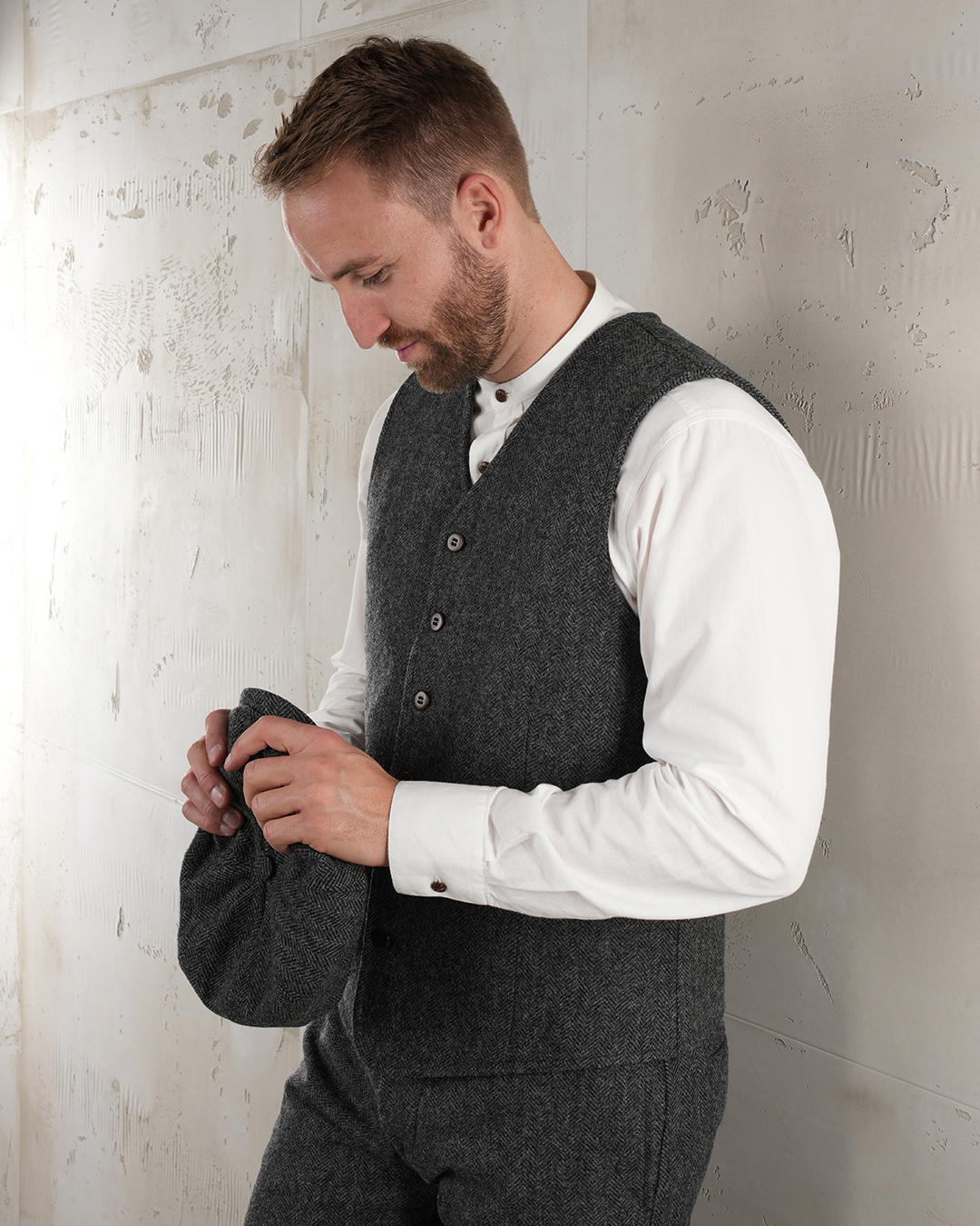 1905 Hauler Vest Dundee grey