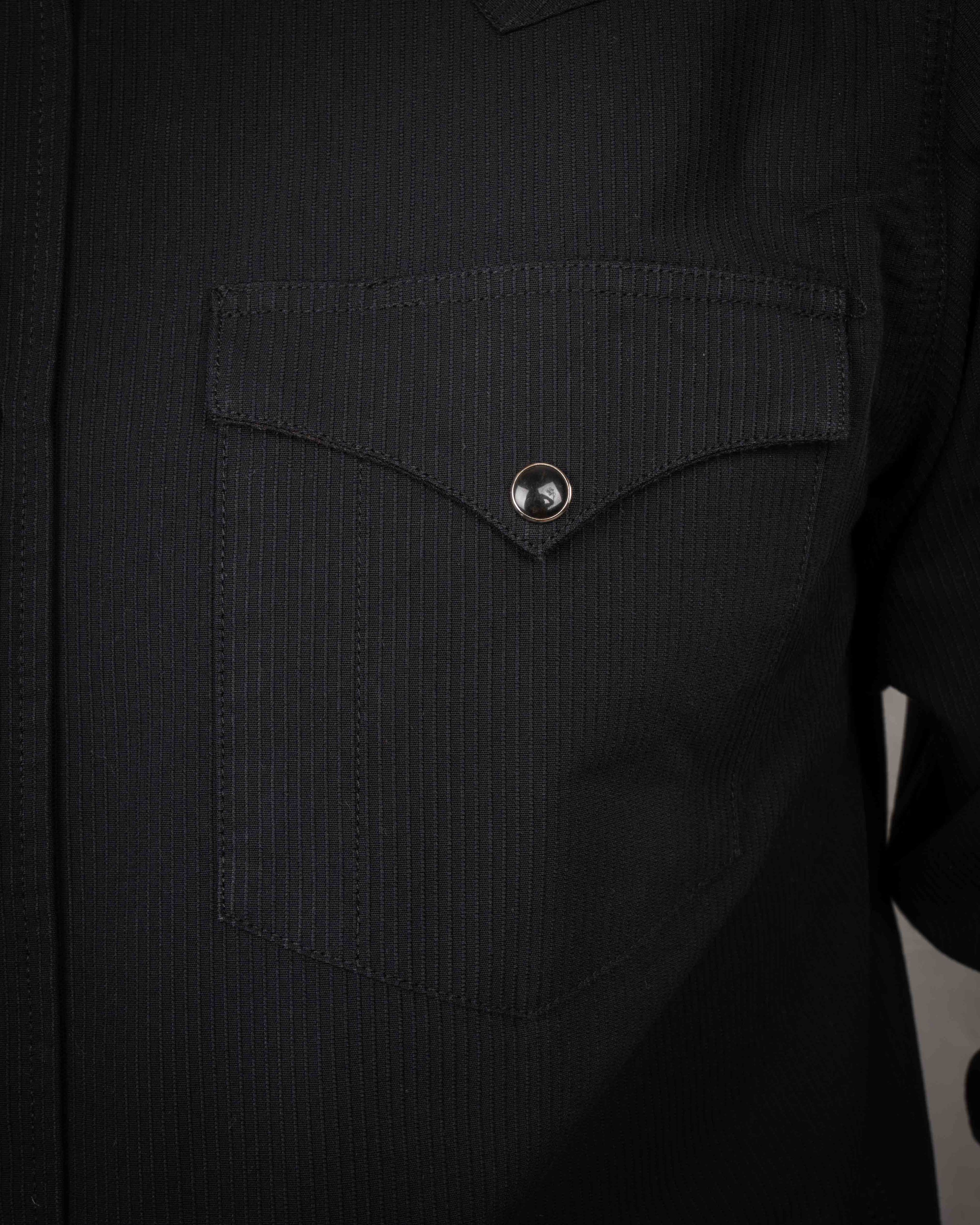 1952 Rider Shirt Timoteo Black