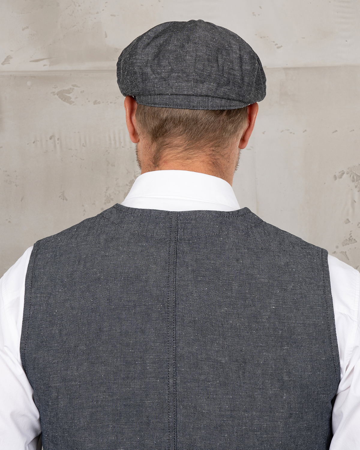 1928 Newsboy Cap Smoke Grey